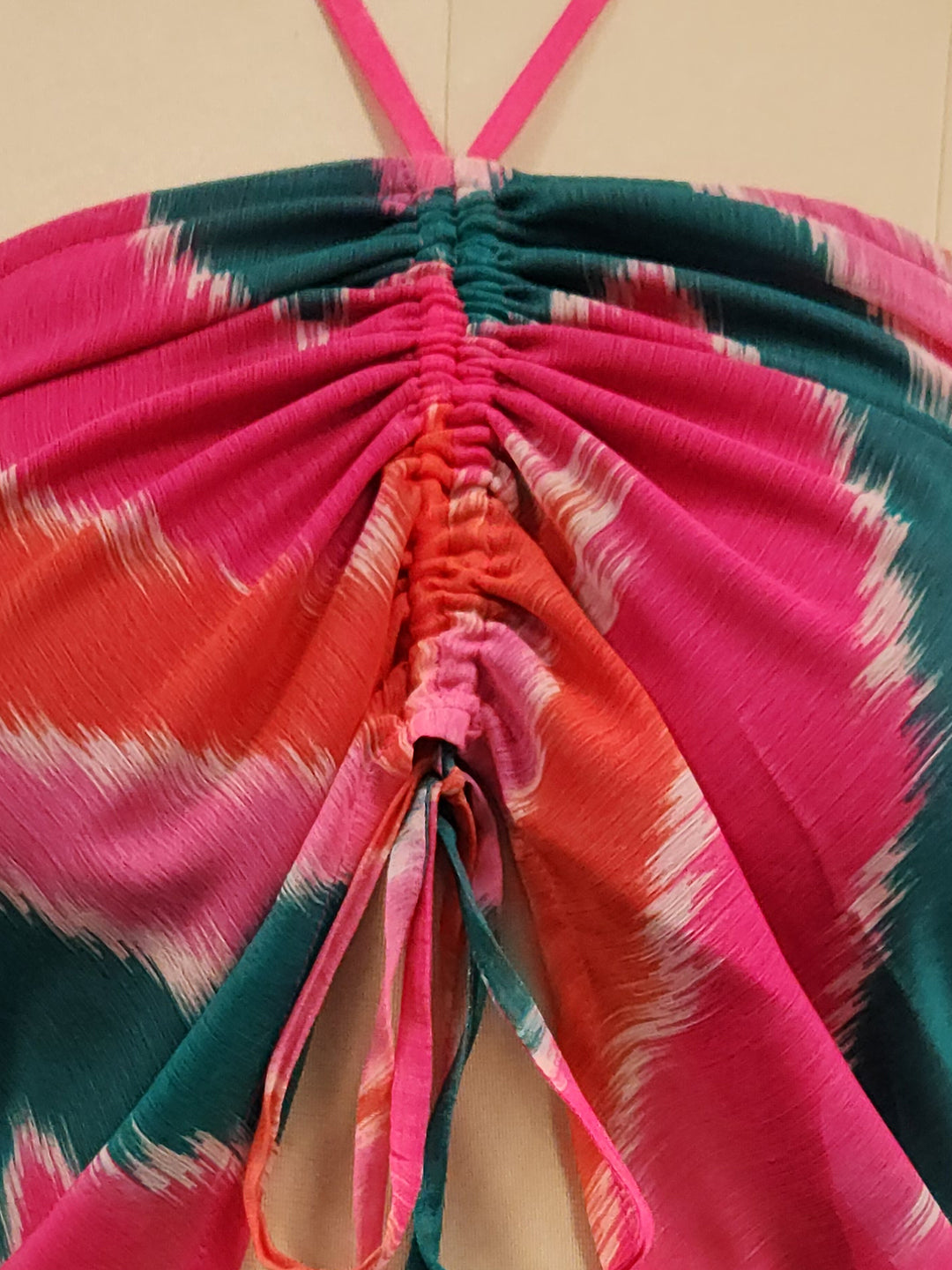 Multi Ethnic Motifs Sleeveless Top