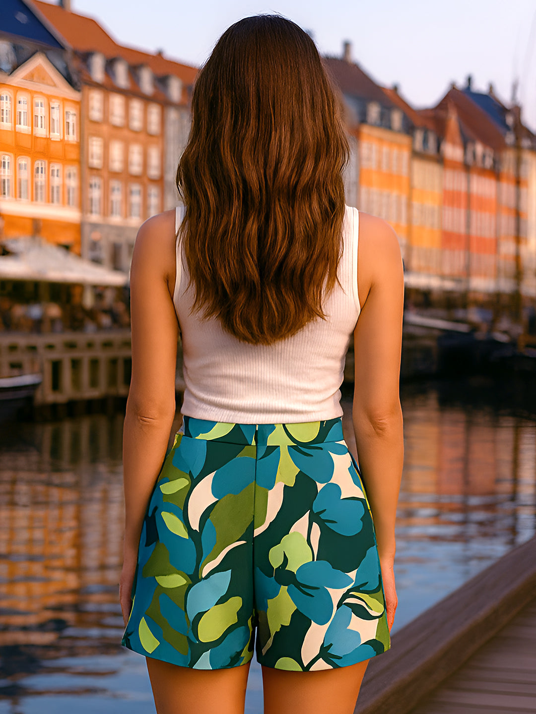 Multi Printed Shorts
