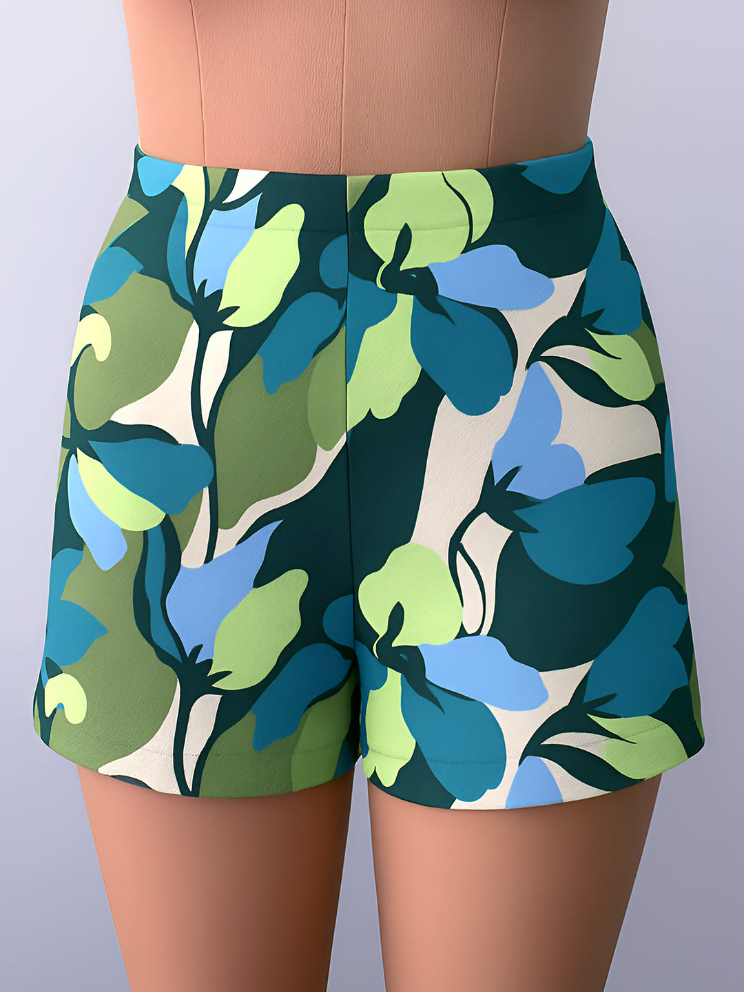 Multi Printed Shorts