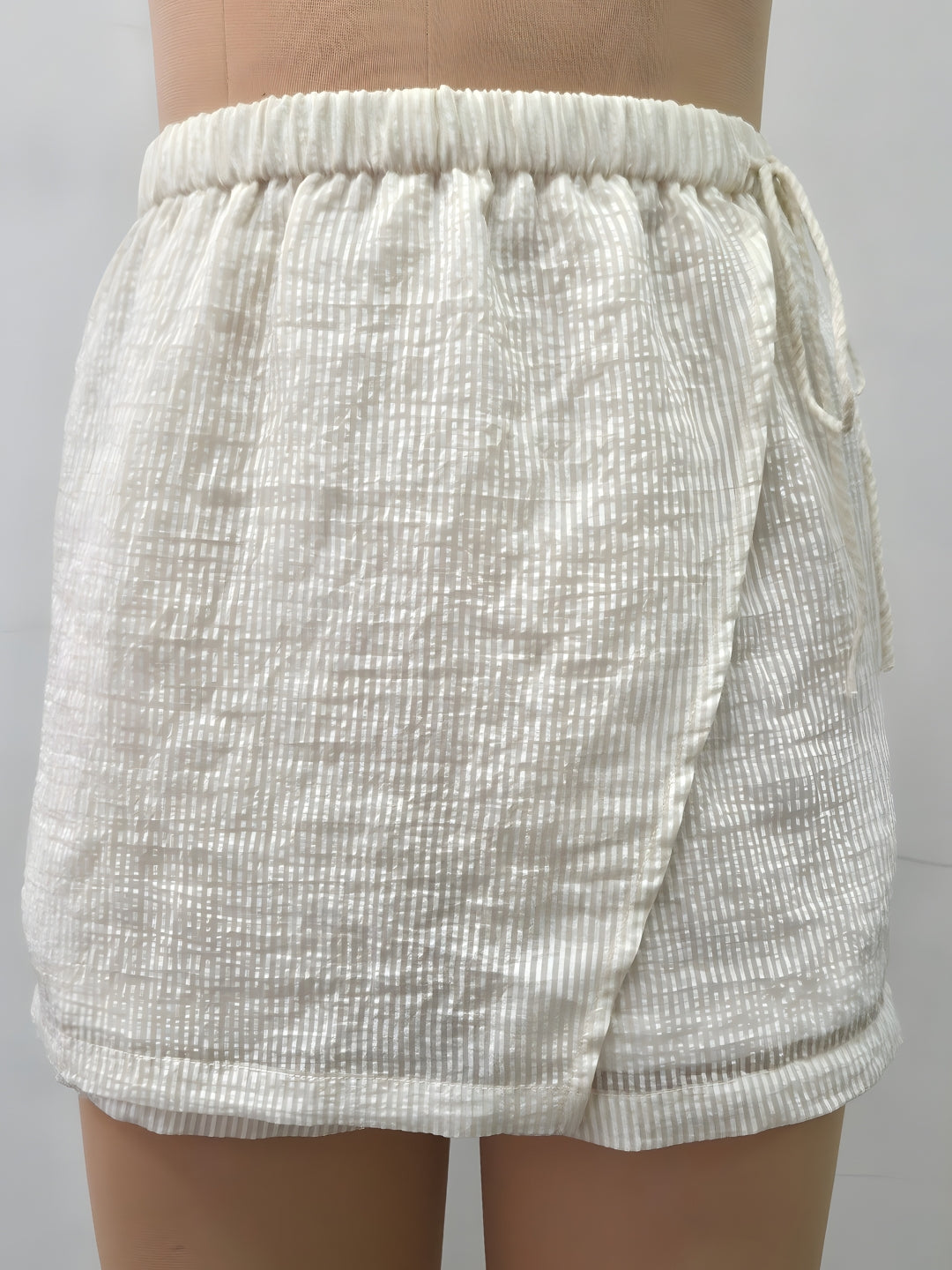 Yellow Printed Skorts