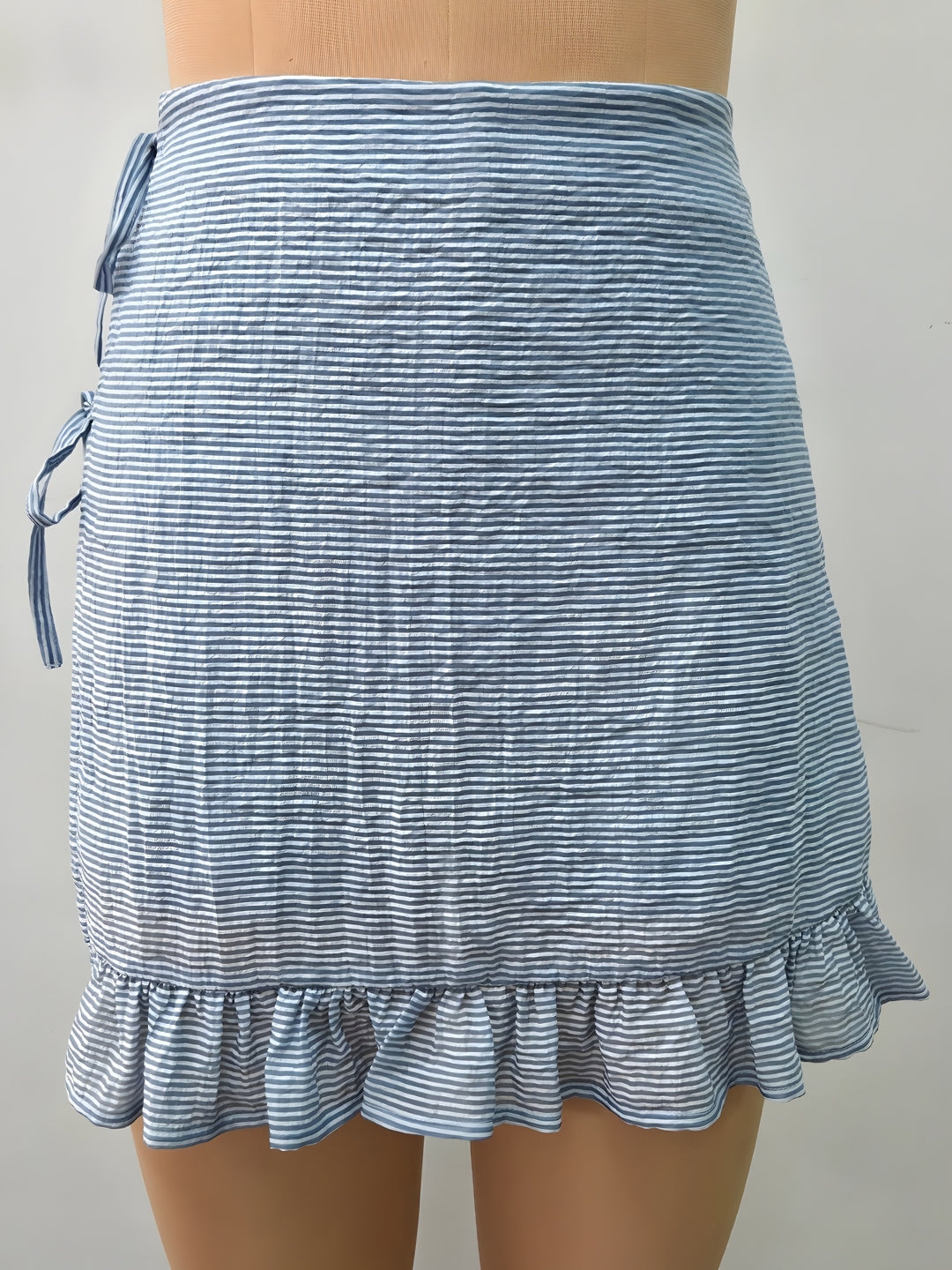 Blue Printed Skorts