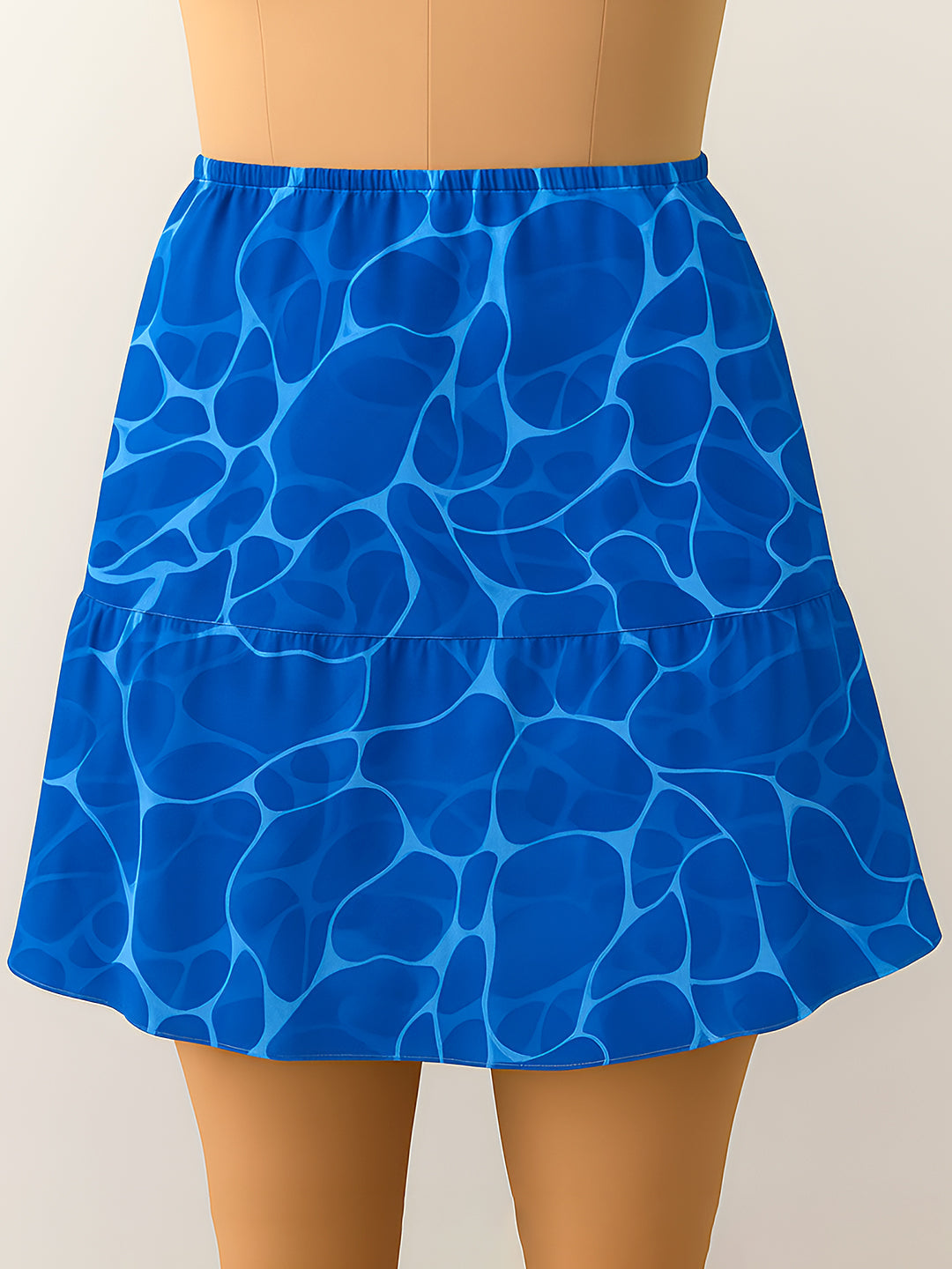 Blue Printed Skirts