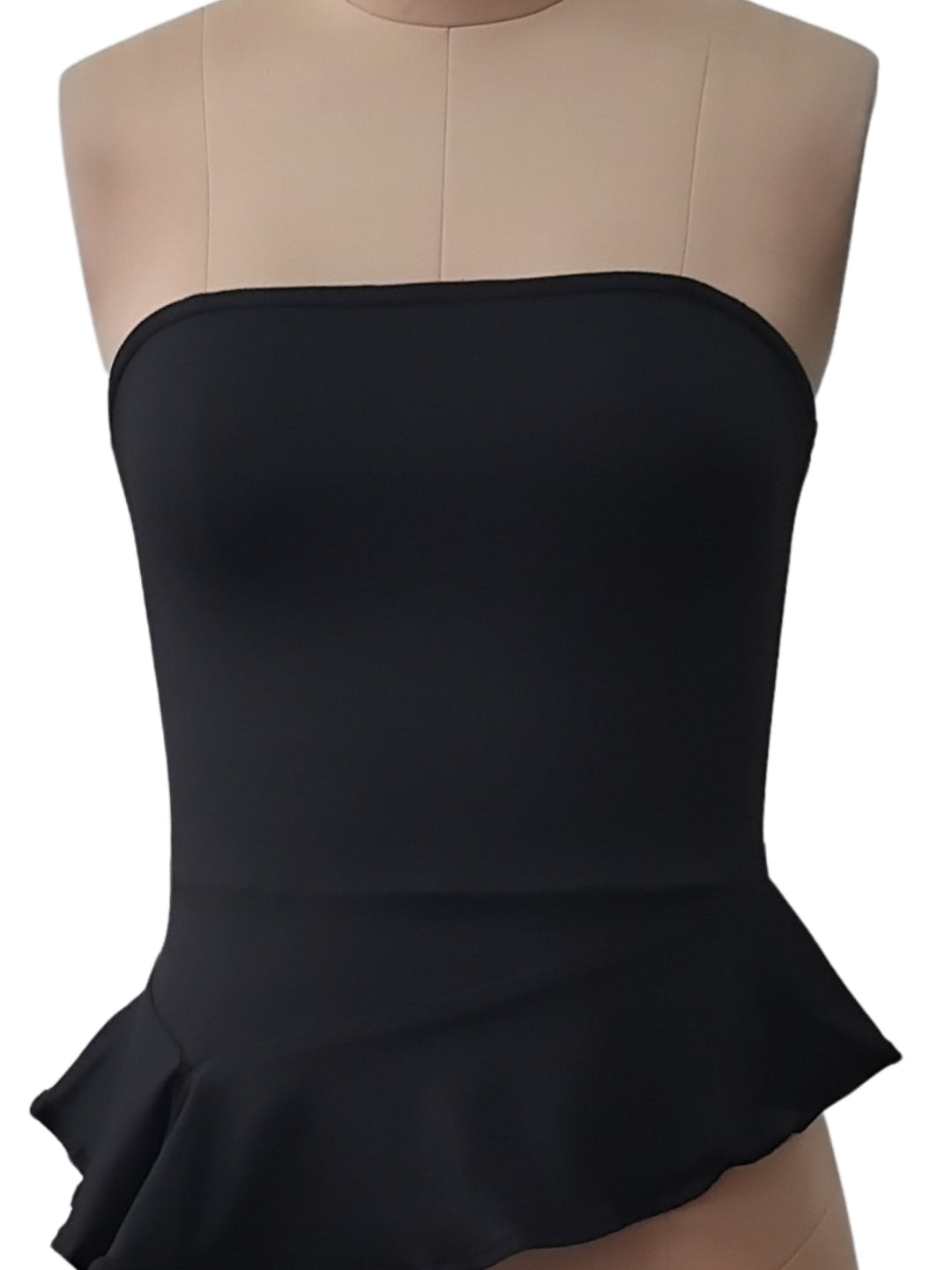 Black Solid Sleeveless Tops & Tees